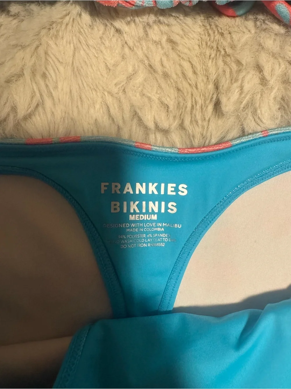 Frankie's Bikinis skirt and swim top set!